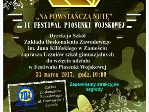 Sukces II Festiwalu Piosenki Wojskowej w Zamościu