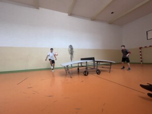 Turniej teqball oraz tenisa w Naszej szkole