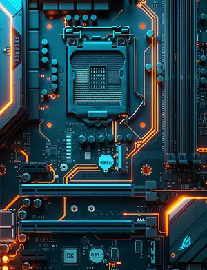 Płyta główna - naprawa w technikum informatycznym zdz Zamość
