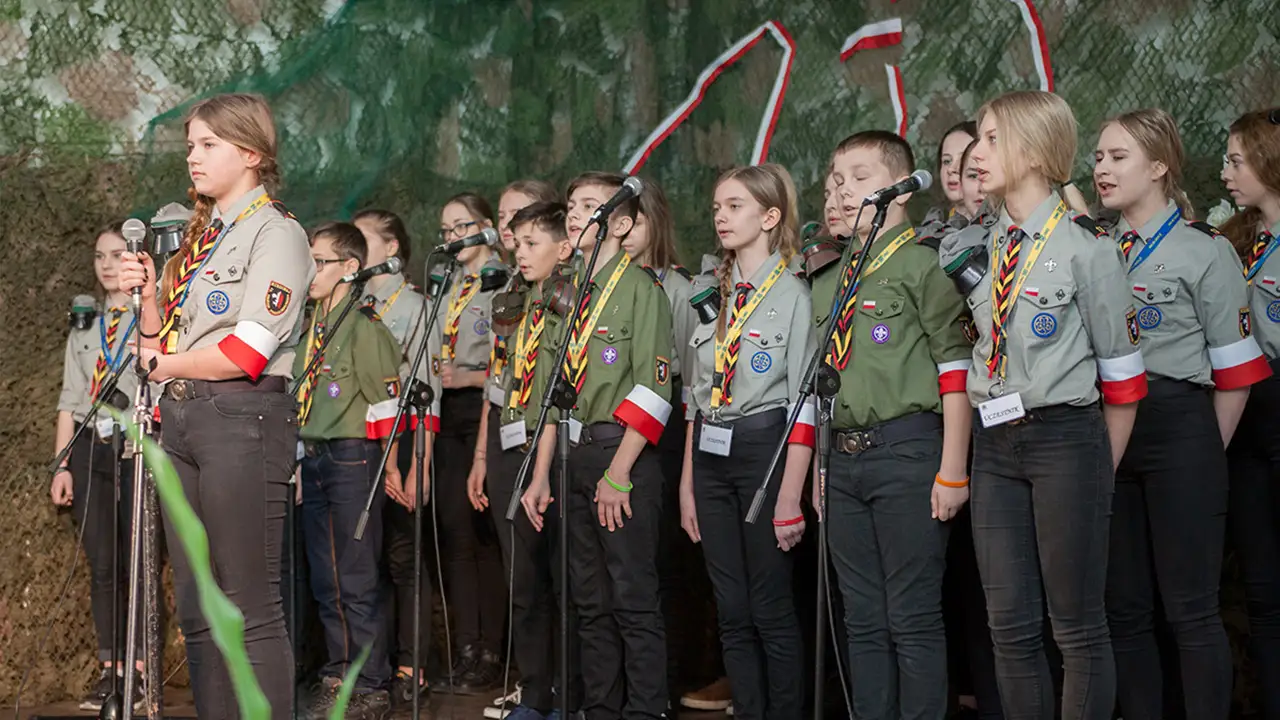 II Festiwal Piosenki Wojskowej w szkole ZDZ Zamość