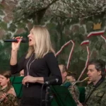 Występ - II Festiwal Piosenki Wojskowej w szkole ZDZ Zamość