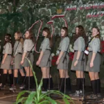 Występ - II Festiwal Piosenki Wojskowej w szkole ZDZ Zamość