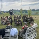Paintball z ZDZ Zamość - grill dla uczniów